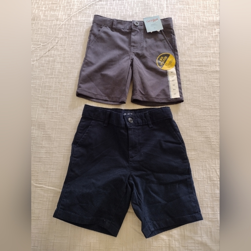 Lot Of 2 Cat & Jack And Children's Place Shorts 5T